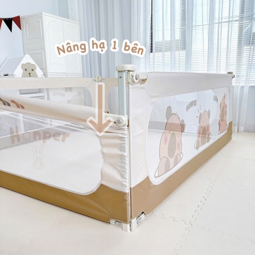 Thanh chắn giường Honper Capybara HP136 1m6, 1m8, 2m, 2m2